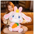 thumbnail image 4 of Conejo de peluche para niños, juguete de peluche suave, almohada, cojín, muñeca creativa, regalo para niños, bebé, acompañar el sueño, 4 of 5