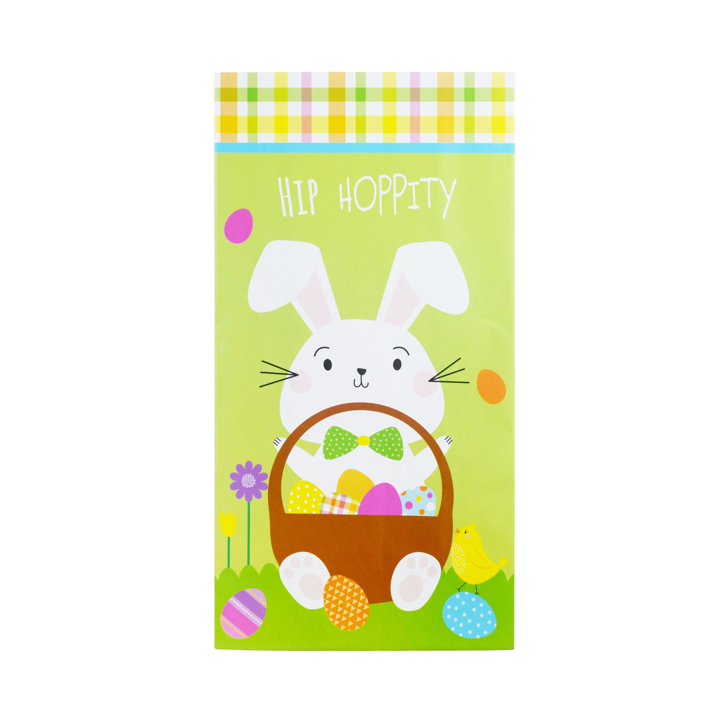 Way To Celebrate Easter Paper Sack, 6 inch X 11.25 inch X 3.25inch.