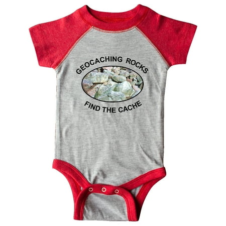 

Inktastic Geocaching Rocks Rocks Gift Baby Boy or Baby Girl Bodysuit