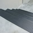 thumbnail image 6 of Rubber-Cal "Diamond-Plate Commercial" Step Mat - 10" x 48" - 6pack, 6 of 6