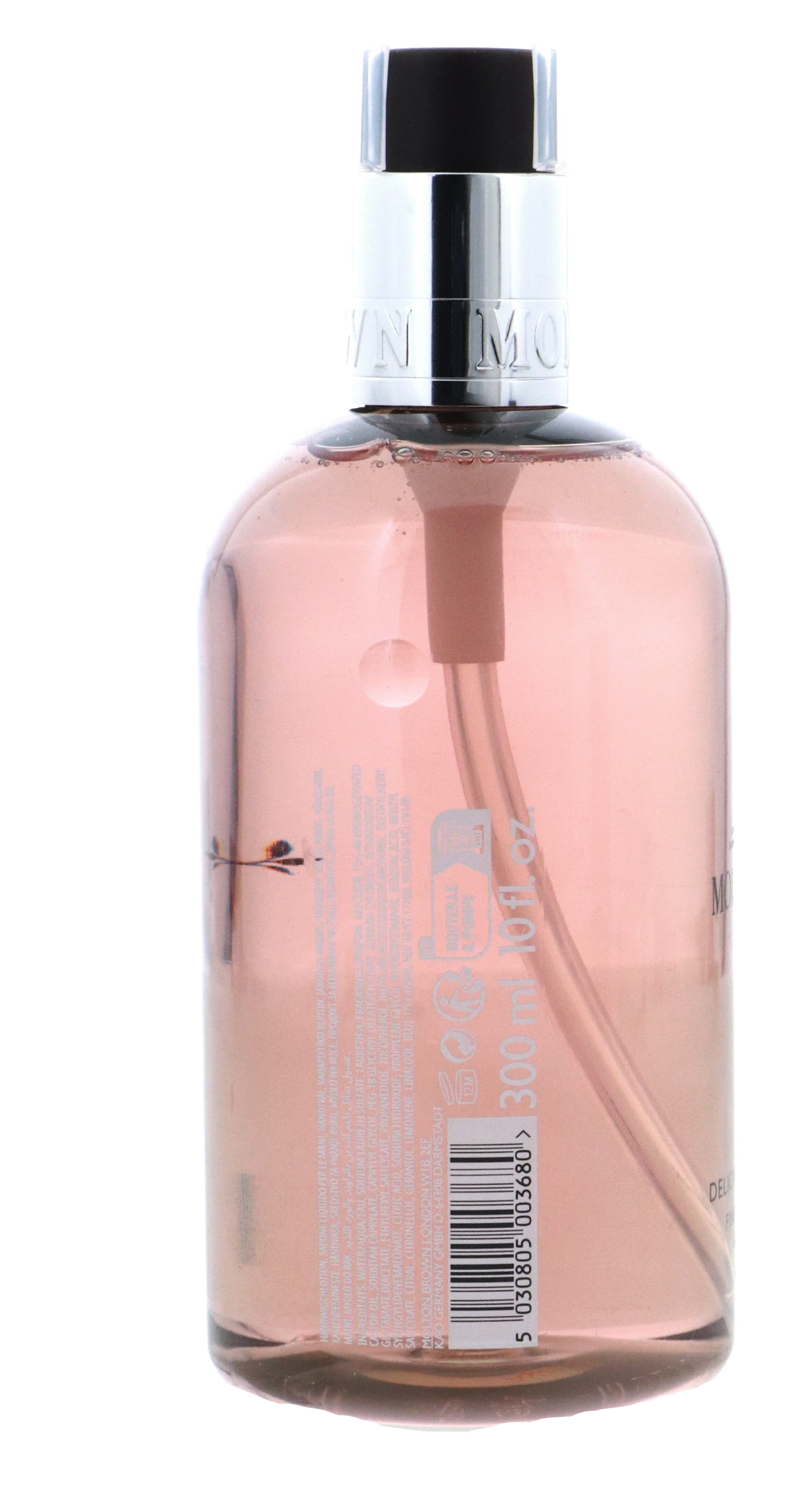 Delicious Rhubarb & Rose Fine Liquid Hand Wash by Molton Brown for Women - 10 oz Hand Wash
