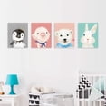 thumbnail image 3 of Set Cuadros Canvas Cuarto Bebé Animales, 3 of 4