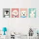thumbnail image 3 of Set Cuadros Canvas Cuarto Bebé Animales, 3 of 4