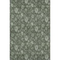 thumbnail image 2 of Addison Rugs Mayfield Washable Transitional Floral Olive Rectangle Rug, 3' x 5', 2 of 6
