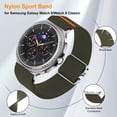 thumbnail image 4 of Correa de reloj Hexasider de nailon elástica para Galaxy Watch 8, 4 of 7