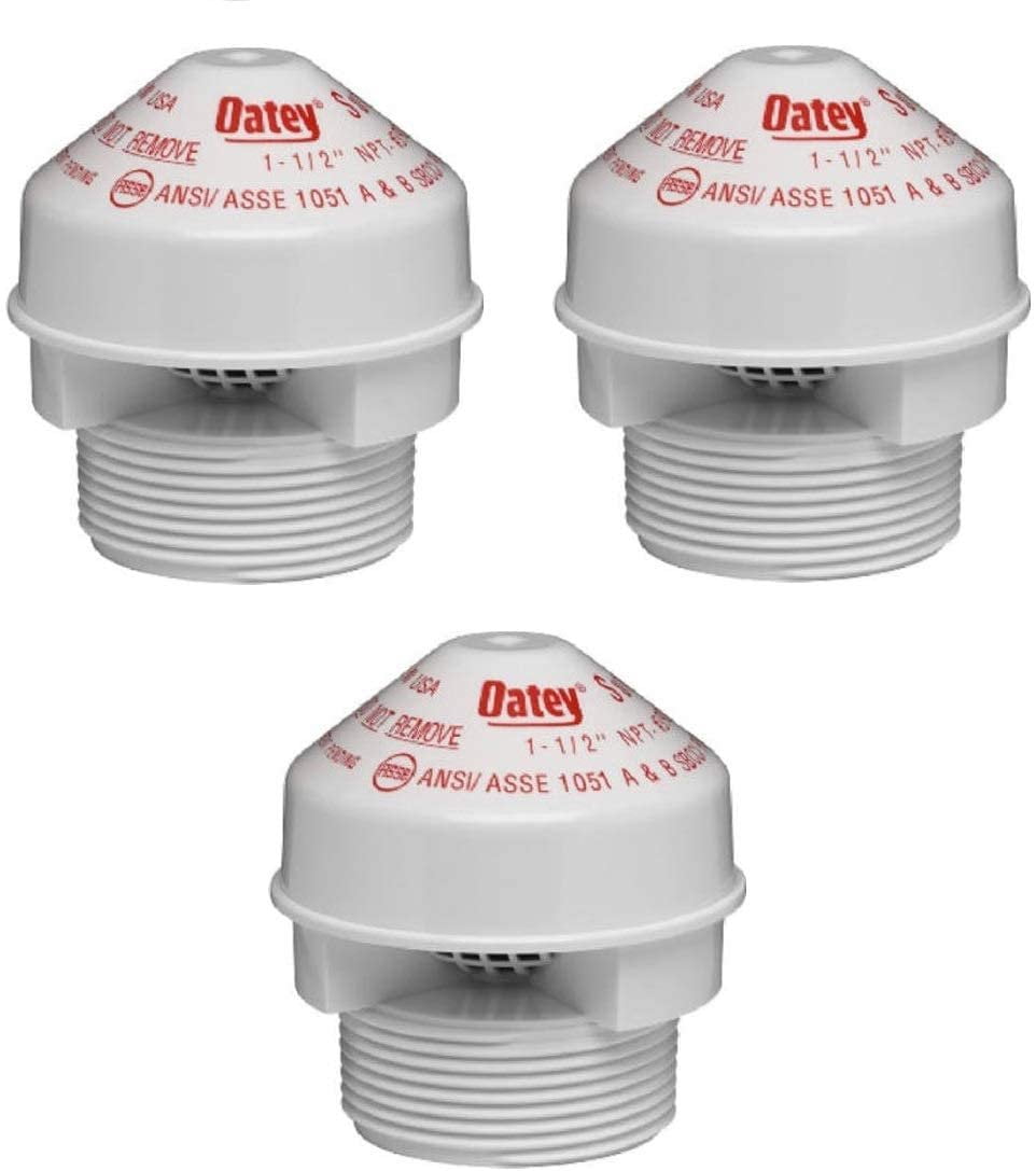 Oatey 39016 SureVent Air Admittance Valve with 11/2Inch by 2Inch