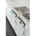 RevAShelf 14" Kitchen Sink Front Tip Out Accessory Trays, White, 6572