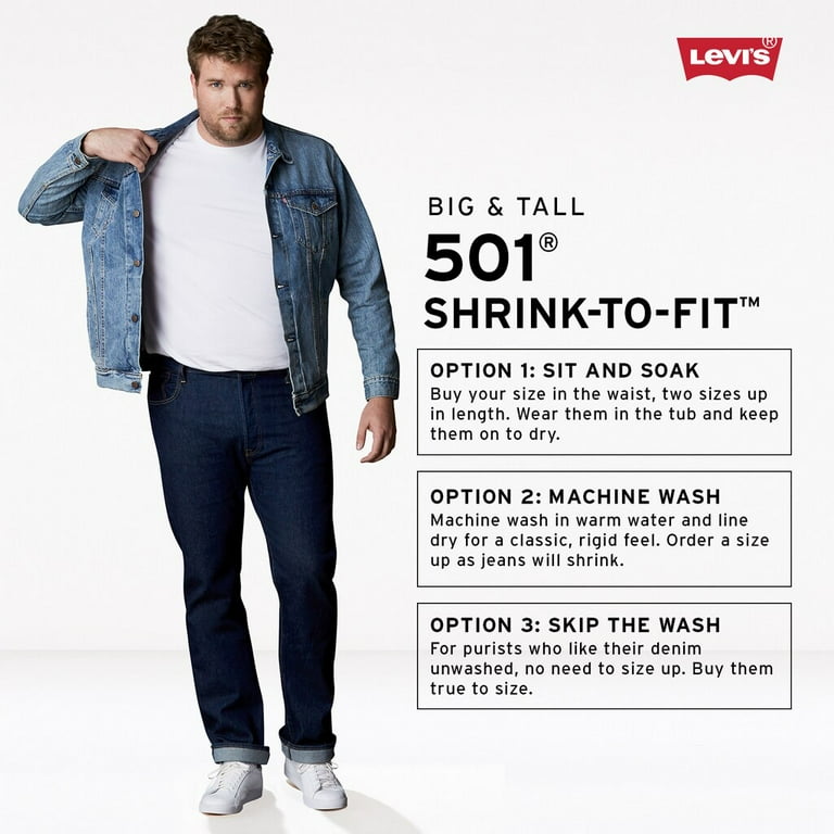 501 jeans big and tall sales