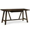 thumbnail image 1 of Allora Contemporary Computer Desk in Tobacco Brown, 1 of 10