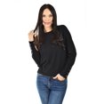 thumbnail image 1 of Sueter de manga con botones Roman Fashion /Juvenil, 4001 (Negro) negro M, 1 of 6