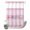 Pink, variant on No Hook Shower Curtain, Pink Summer Coastal Shower Curtains for Bathroom with See Through Top Window, Modern Ocean Waves Starfish Shell Waterproof & Washable Bath Curtain Stand Up Stall 36"x72"