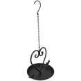 thumbnail image 4 of Plateau d'Alimentation d'Oiseaux Suspendu Alimentateur de Bain Plate-Forme d'Alimentation d'Oiseaux Support pour Animaux de Compagnie Bain d'Oiseaux Receveur de Récipient Extérieur Sauvage, 4 of 7