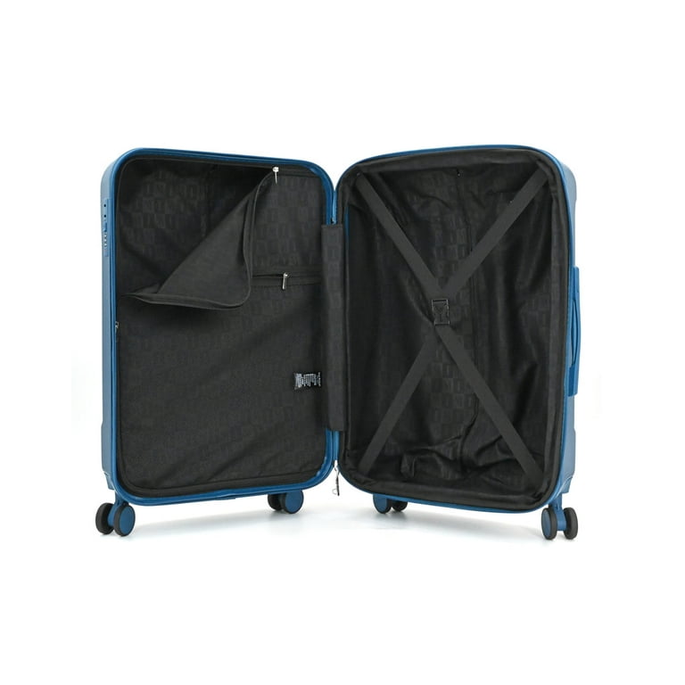 Isaac Mizrahi Luna 3-Piece Hardside Luggage Set Lightweight and
