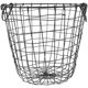 thumbnail image 1 of Cesta de alambre de Metal, organizador de almacenamiento, contenedor de escritorio, cesta de almacenamiento de hierro, soporte para frutas (L), 1 of 5