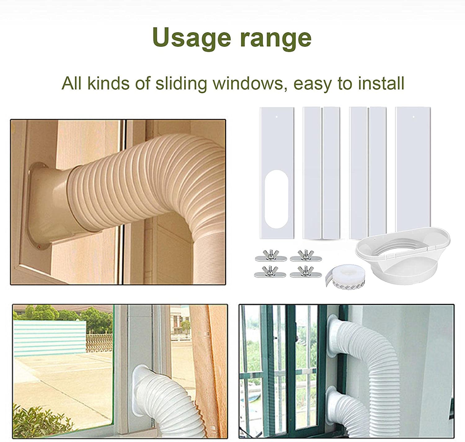 Portable Air Conditioner Window Kit 