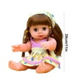 thumbnail image 3 of Bzdzmqm under $5 Talking BabyDoll, Voice Blinking Talking Vinyl Simulation Doll, Soft Rubber BabyToyswith Sound Effects, Kindergarten Early Education Dolls, Interactive Talking BabyDoll 28cm, 3 of 6