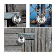 thumbnail image 4 of Set Of 4 Stainless Steel Security Circular Padlocks, Rust Resistant Disc Padlocks, 4 of 4