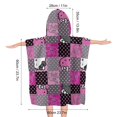 thumbnail image 2 of Hello Kitty Kids Beach Towels with Hood Soft Quick Dry Absorbent Hooded Towels Bath Robe for Swim Pool Bath Poncho Towels, 2 of 7