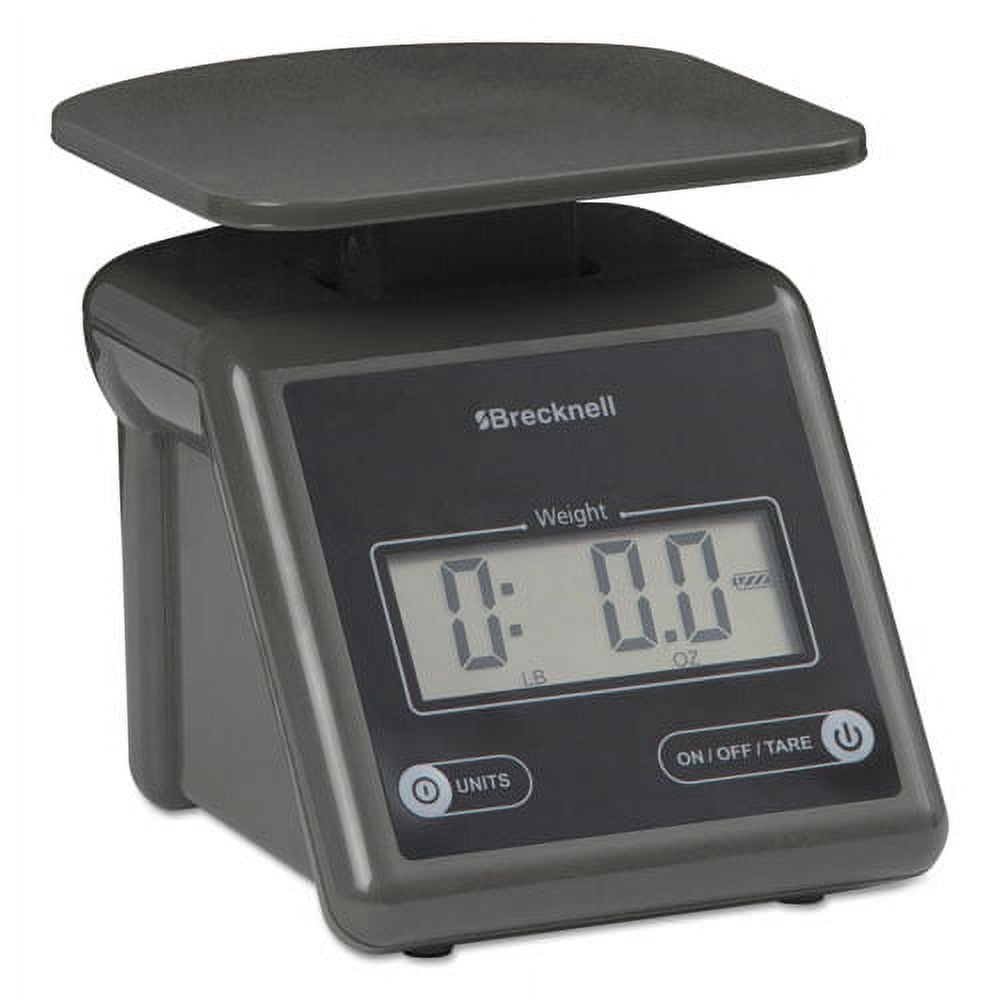 Electronic Postal Scale, 7 Lb Capacity, 5 1/2 X 5 1/5 Platform, Gray | Bundle of 5 Each