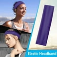 thumbnail image 2 of Huowey Toddler-12 Colors Girl's Yoga Cotton Elastic Headband Sports Headband Boho Dailywear, One Size, 2 of 4