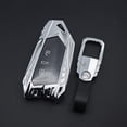 thumbnail image 3 of Key Fob Cover Fit for Volkswagen VW MK8 Golf GTI Skoda Octavia Smart Key Case Full Protection Accessories with Key Chains, 3 of 11
