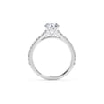 thumbnail image 3 of 1.25 Ct Stunning Round Real Moissanite Engagement Rings for Women Solid 950 Platinum, 3 of 6