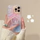 thumbnail image 2 of Smile Flower Clear TPU Case for iPhone 13 Pro 14 iPhone 11 Pro Max 12 XS XR X 7 8 Plus 6s 6 Plus Grip Holder Phone Cover xuanjing unisex, 2 of 2