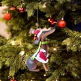 thumbnail image 2 of Decoraciones Del Árbol de Navidad, Lindo Perro Colgante de Vacaciones Acrílico Hecho a Mano para el Coche Oficina en el Hogar, Adornos Personalizados Del Árbol de Navidad de Mascotas, 2 of 2
