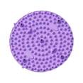 thumbnail image 3 of Almohadilla de de pies, almohadilla de pie de 55 cm, alfombrilla de acupresión redonda, alfombrilla de de pies portátil, alfombrilla de Violeta, 3 of 8