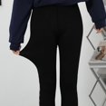 thumbnail image 3 of Leggings finos de primavera con diamantes de imitación para mujer, ropa exterior de cintura alta, pantalones cortos de modal, pantalones de talla grande, 3 of 5