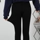 thumbnail image 3 of Leggings finos de primavera con diamantes de imitación para mujer, ropa exterior de cintura alta, pantalones cortos de modal, pantalones de talla grande, 3 of 5