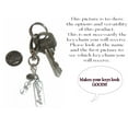 thumbnail image 6 of Hidden Hollow Beads Initial Keychain - Initial Z - Customized Keyrings, 6 of 7