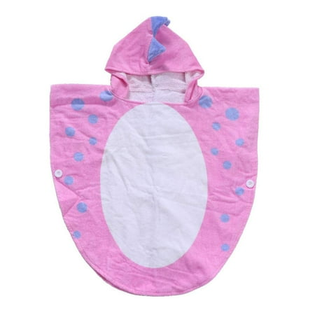 

Boys bathrobe pink rose