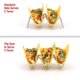 thumbnail image 2 of Juego de soportes para tacos de 2 soportes apilables de acero inoxidable de primera calidad, cada estante tiene capacidad para 2 o 3 tacos duros o blandos Xemadio WMSS-114, 2 of 7