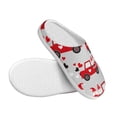 thumbnail image 3 of Goofa Gnomes On The Car Print Womens Mens Cotton Lightweight House Slippers , Washable Home Slippers,Indoor Comfy Bedroom Cozy Slippers-39/40, 3 of 7