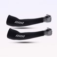 thumbnail image 4 of Arm Sleeves Non-Slip for Men and Women - UV Sun Protection Cooling Compression Sleeves for Weightlifting, Sports & Daily Wear 1 Pair Black XL(XL), 4 of 4