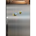 thumbnail image 7 of WIRESTER 2pcs Acrylic Fridge Magnet for Home Office Classroom Acrylic Magnets to Stick on Computer, Fridge, Dryer, Lockers - Bee Kind Sweet Bee & Bee Kind Cute Honey Bee, 7 of 7