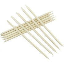 100 Pcs 4.3in Wooden Orange Sticks Nail Cuticle Stick for Pusher Remover Manicure Art Pedicure