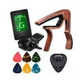 thumbnail image 3 of Runquan Capo for Instruments Guitar Capo for Fretboard Bass Electric/Acoustic Guitar A set, 3 of 8