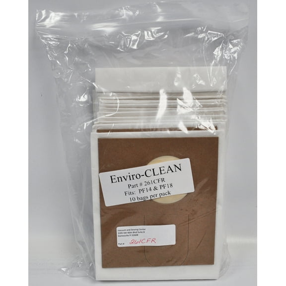 Powr-Flite Vacuum Cleaner Bags Models: PF14, PF18, CFR14, CFR18