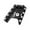Black, variant on Nishiyuenyi Brake Lever Pedal Extender ,Direct Replacement Accessories for Tenere 700 Xtz700 Black