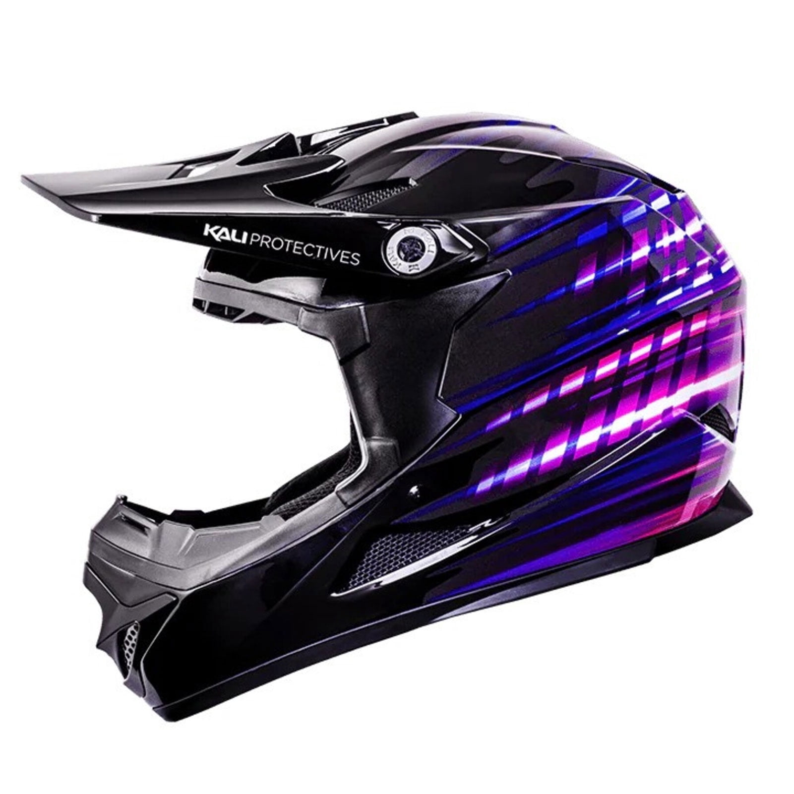 KALI PROTECTIVES Zoka LTD Lightspeed Gloss Multi Full Face Bike Helmet, L (0210625217)