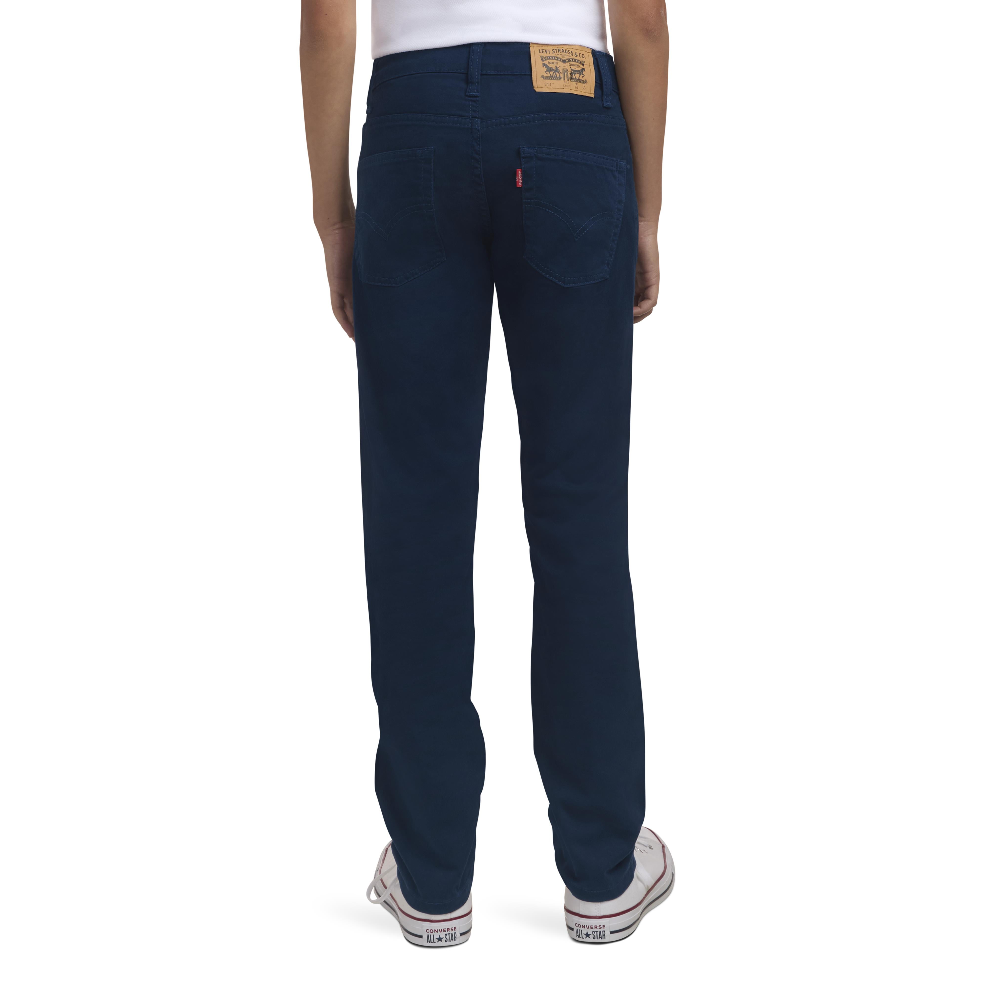 Levi's Boys' 511 Slim Fit Soft Brushed Pants, Sizes 4-20