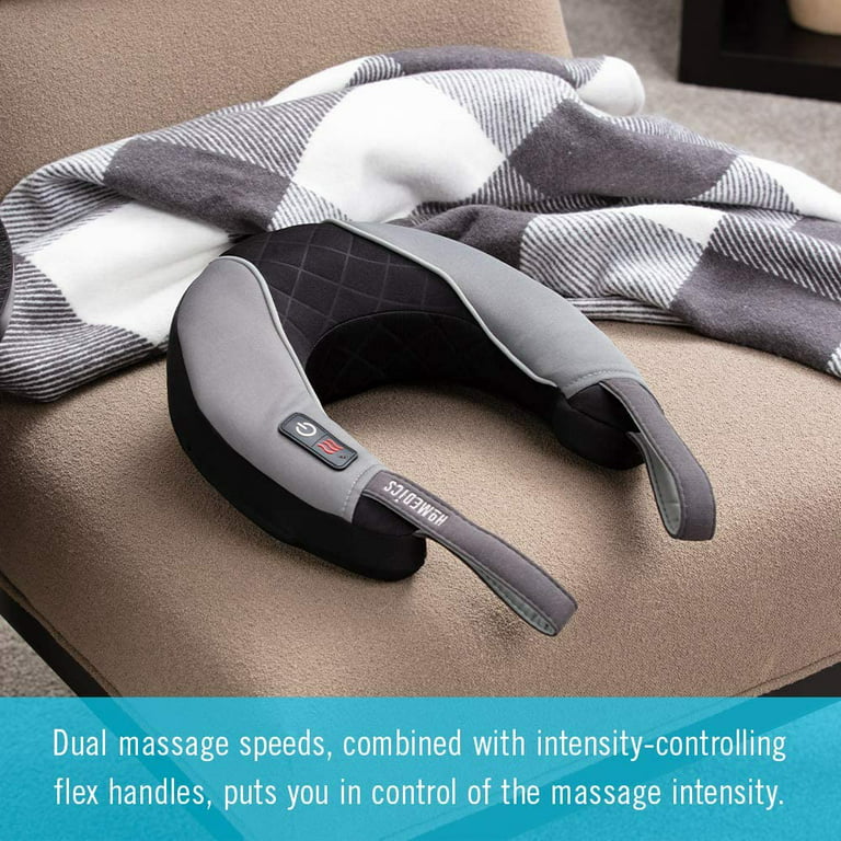 HoMedics Comfort Pro Vibration Neck Massager with Heat Gray NMSQ-215 - Best  Buy