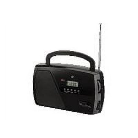 GPX - Portable AM/FM Shortwave Radio - Black