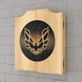 thumbnail image 4 of Pontiac Firebird Black Dart Board Cabinet Set with 6 Steel Tip Darts, 4 of 7