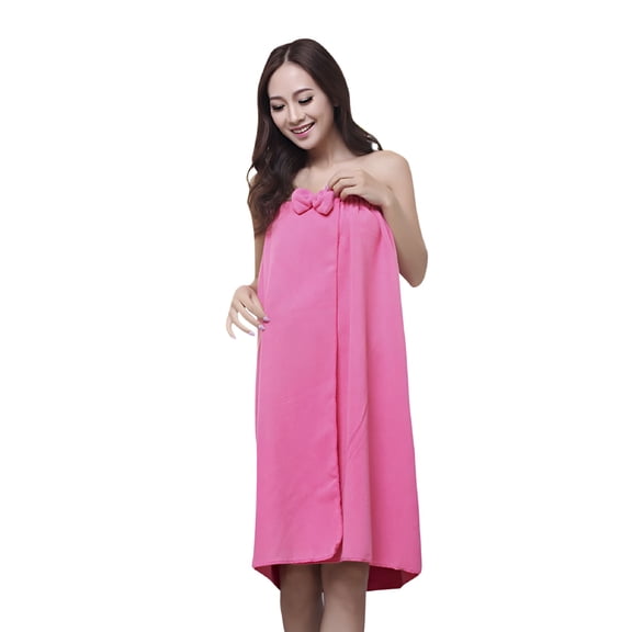 AUQ Absorbent Microfiber Women's Body Wrap Bath Towel