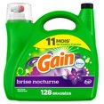 thumbnail image 2 of Gain Liquid Laundry Detergent, Moonlight Breeze Scent, Freshness + Odour Fighting, High efficiency washing machine iquid cleaning soap, 5.44 Litres, 128 Wash Loads, 2 of 16