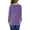 thumbnail image 6 of Ndbuld The Children's Place Girls' Long Sleeve Basic Layering T-Shirt Deal of The Week Purple 150cm/59in 12Y, 6 of 7