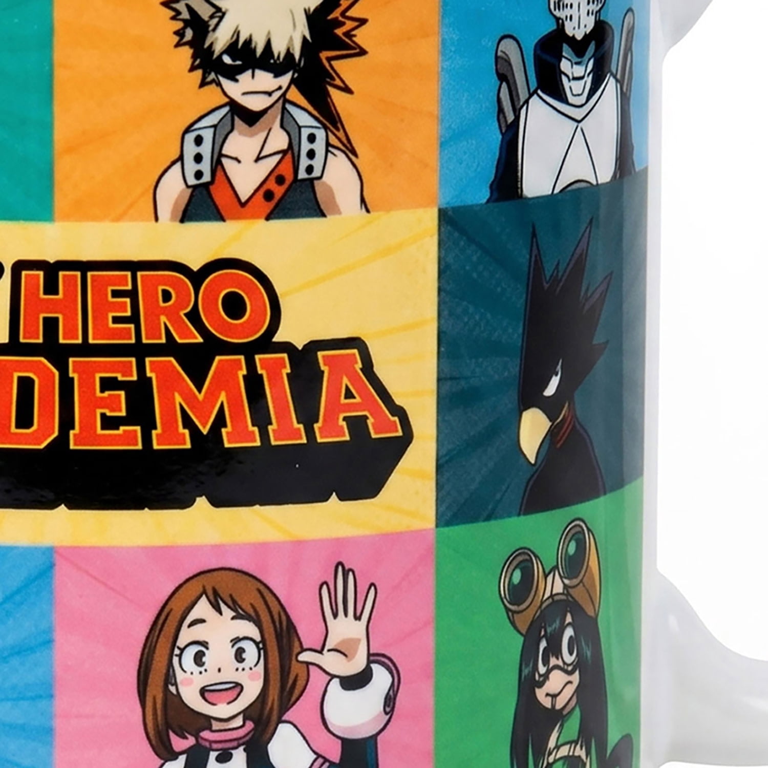 Pyramid America: My Hero Academia: Character Grid - 20oz Ceramic Mug - Coffee & Tea Cup, Microwave-Dishwasher Safe, Anime Fan Collectible, Licensed